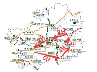 贵州自驾游最佳路线？贵州自驾游最佳路线图？