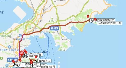 大连旅游线路推荐，大连旅游 路线？