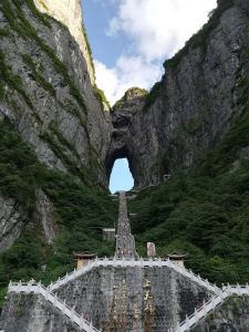 天门山景区游览图？天门山风景名胜区攻略？
