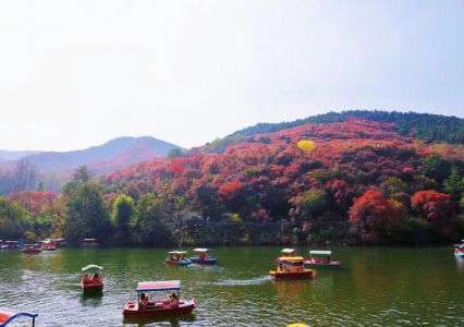 济南红叶谷风景区？济南红叶谷风景区的山？