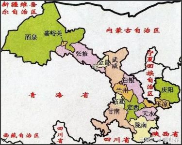 甘肃地图高清版大图？甘肃地图高清版大图电子版？