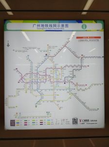 广州地铁线路图高清，广州地铁线路图高清版2022年最新
