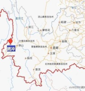 腾冲旅游景点地图，腾冲旅游地图景点大全