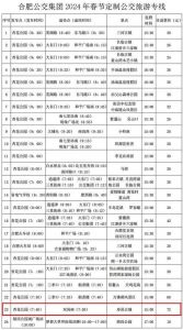 合肥旅游团报价表？合肥旅游团报价表出境？