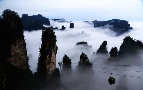 张家界旅游景点图片，张家界旅游景点图片大全图片高清