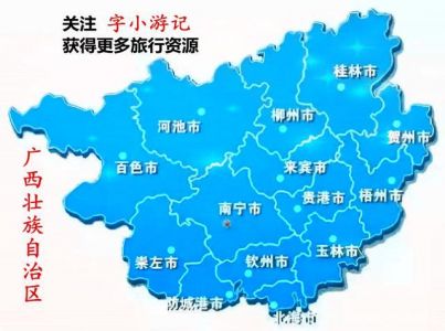 桂林地图旅游地图，桂林旅游地图路线